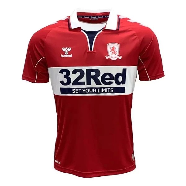 Thailande Maillot Football Middlesbrough Domicile 2020-21 Rouge